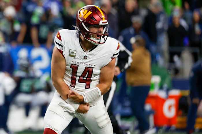 Commanders Sam Howell isn't worried about his future with the organization potentially having a top draft pick.